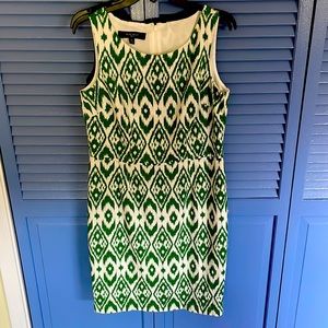 Fun pattern dress, 39” shoulder down. Light weight dress for summer spring day.